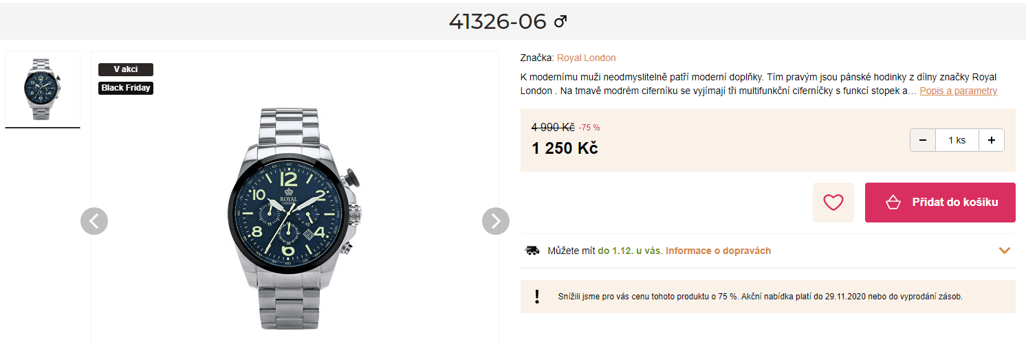 Pánské hodinky Royal London 41326-06