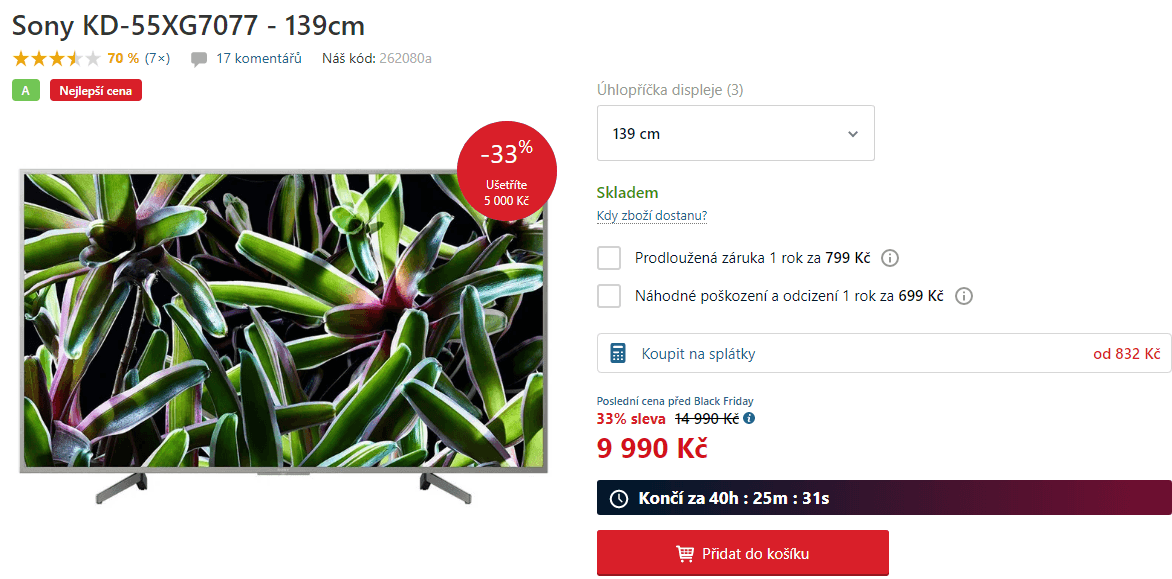 Ultra HD Smart TV, HDR, 138cm, SONY