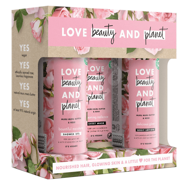 Dárková kosmetická sada LOVE BEAUTY AND PLANET