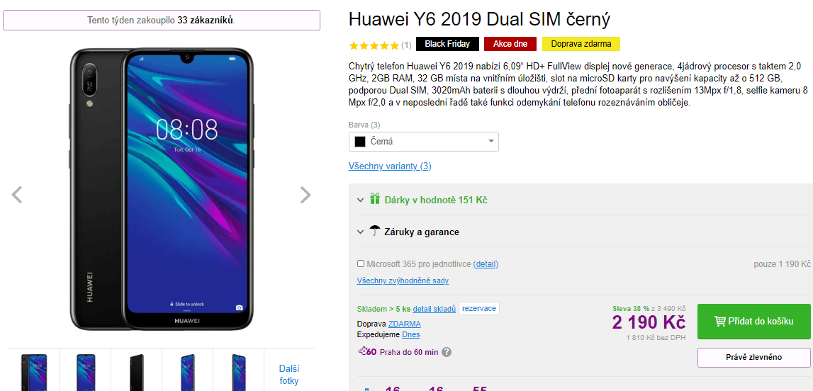 Huawei, 4x 2GHz, 2GB RAM, 6", LTE