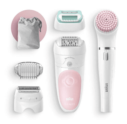 Epilátor + obličejový epilátor Braun Silk