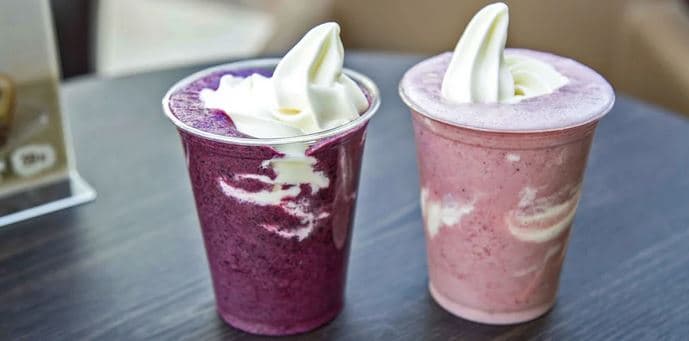 Ovocný koktejl s frozen yogurtem podle výběru