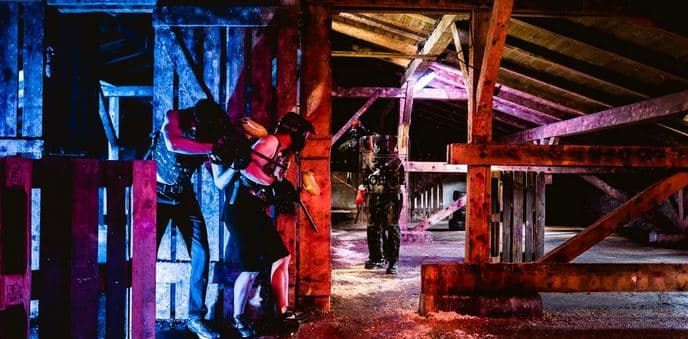 2hod. vstup na paintballové hřiště pro 1 osobu