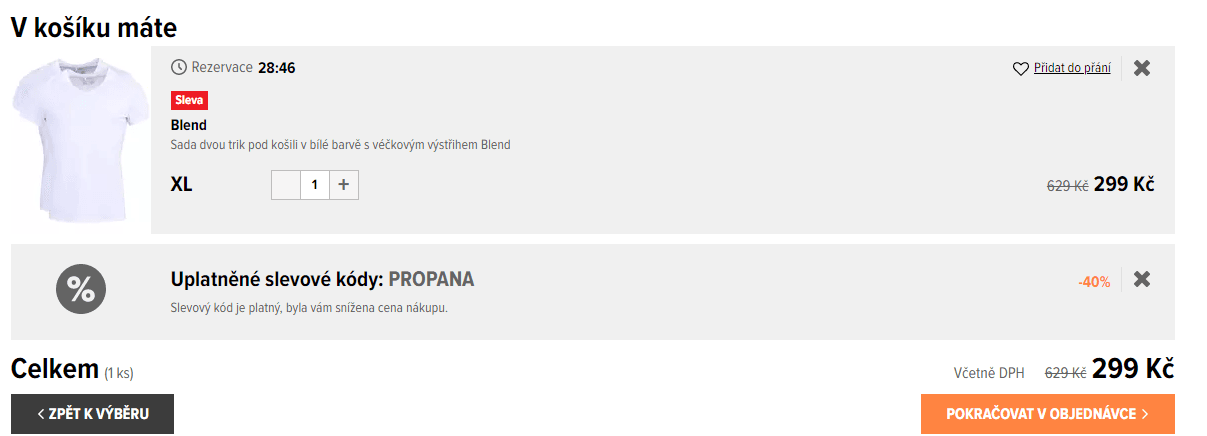 Sleva 40% na dárky pro muže