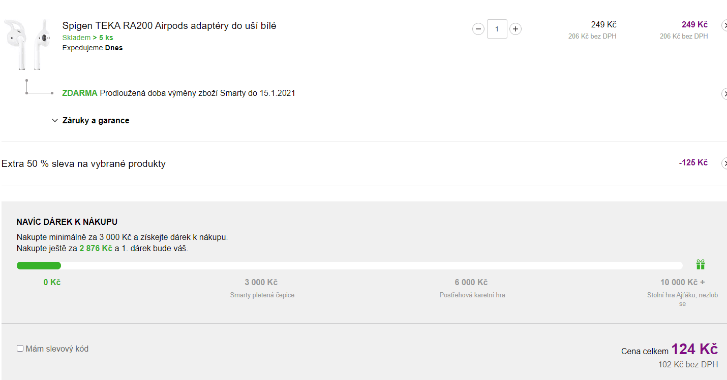 Adaptéry do uší Spigen TEKA RA200 Airpods