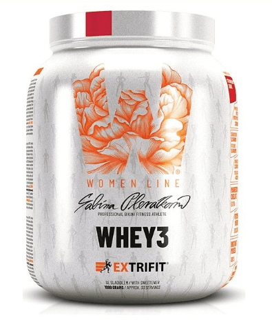 Extrifit Whey 3 1000g, vanilka a mandle