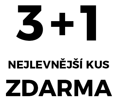 Akce 3+1 zdarma napříč sortimentem