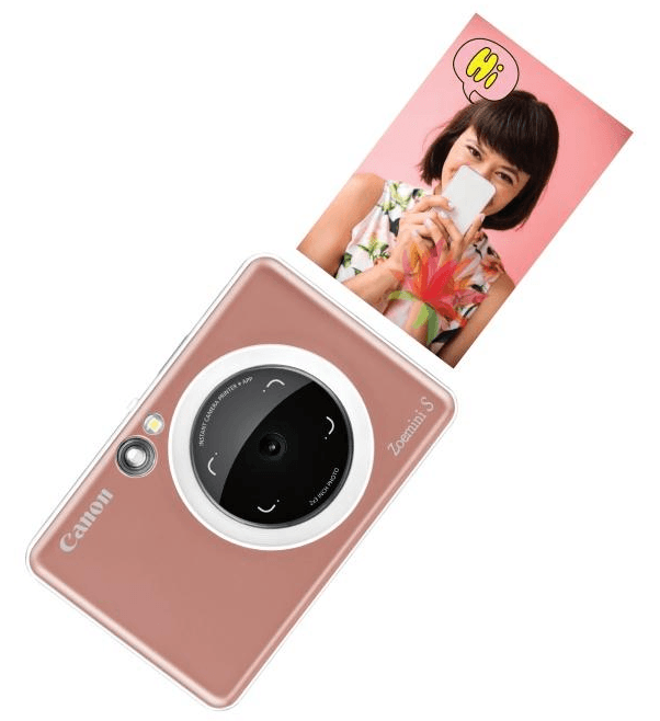 Instantní foťák Canon Zoemini S, tisk 
