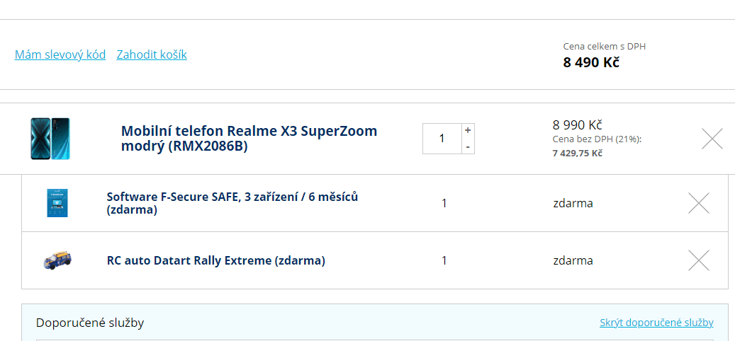 Realme, 8x 2,96GHz, 12GB RAM, 6,6"