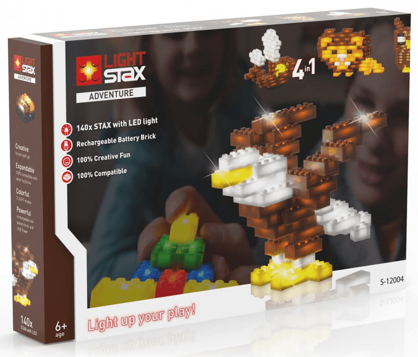 Stavebnice Light Stax Adventure 4 v 1