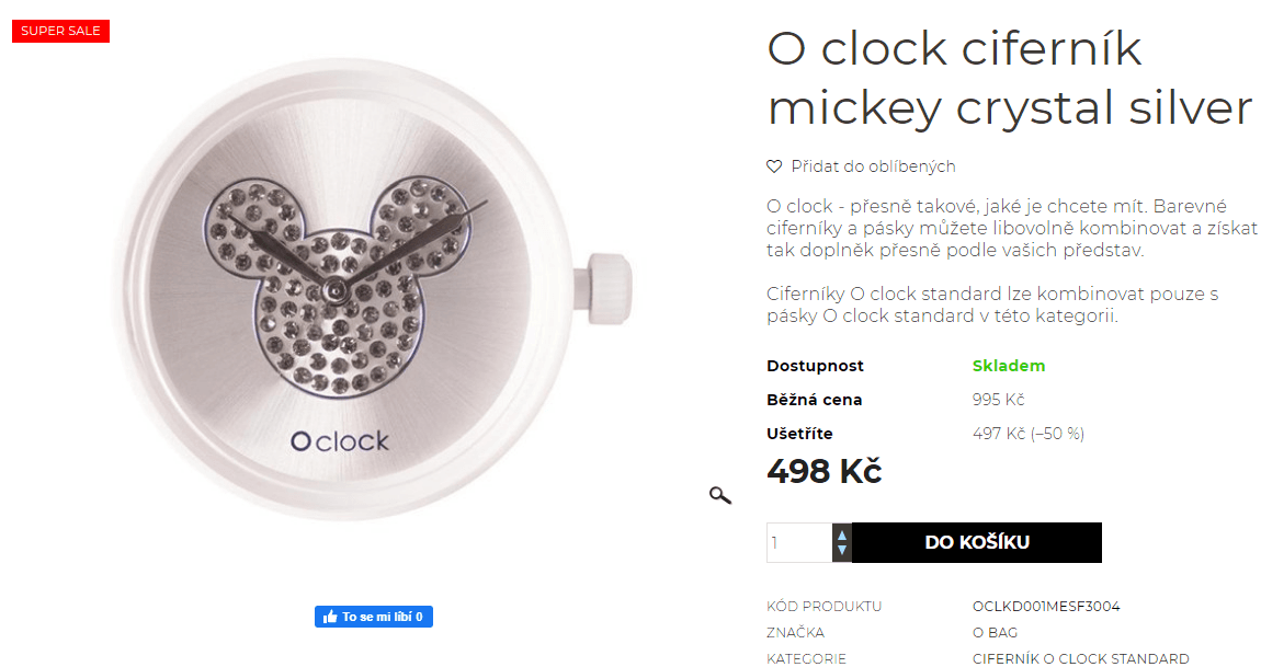 Hodinky Obag O clock 