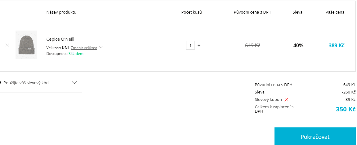 Extra sleva 10% na vše i výprodej