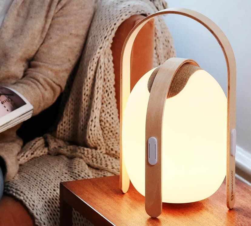 Lampa + BT repro Mooni, 51x30cm