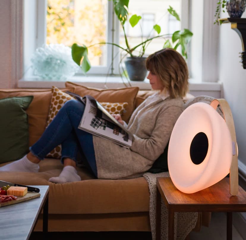 Lampa + BT repro Mooni, 40x27cm