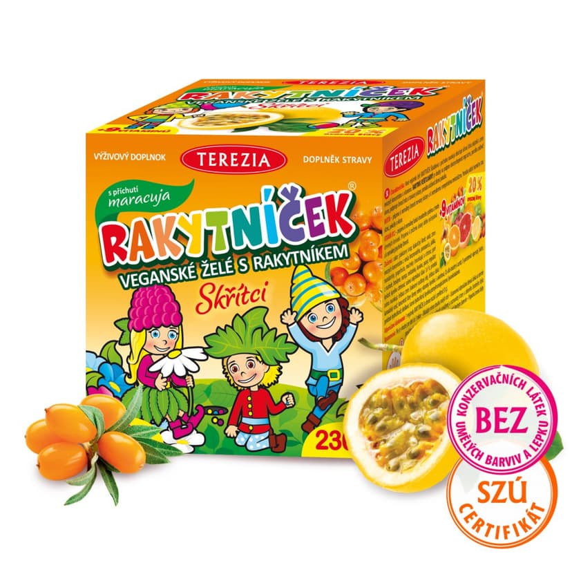 Rakytníček - 1 + 1 vegan balení zdarma