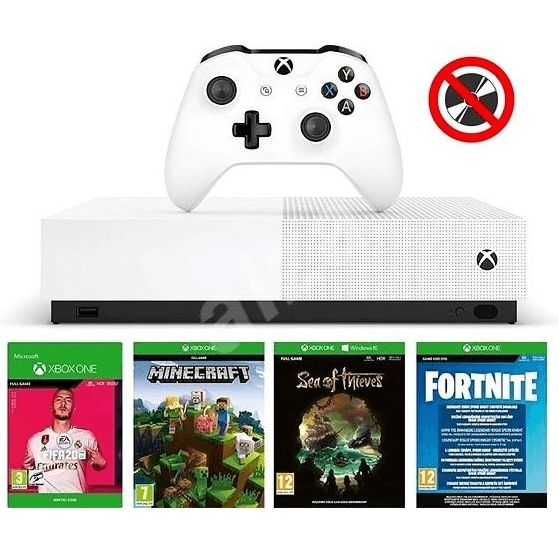 Xbox One S 1 TB + 4hry