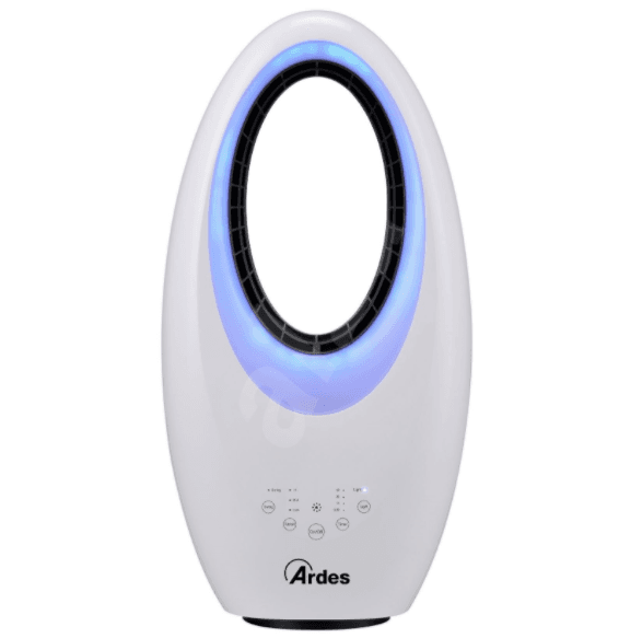 Ventilátor Ardes, LED, 4,5m/s, 57x30cm