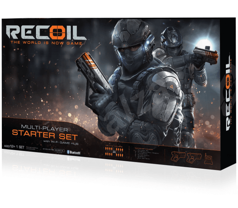 Herní set Recoil starter, 2 pistole, WIFI hub