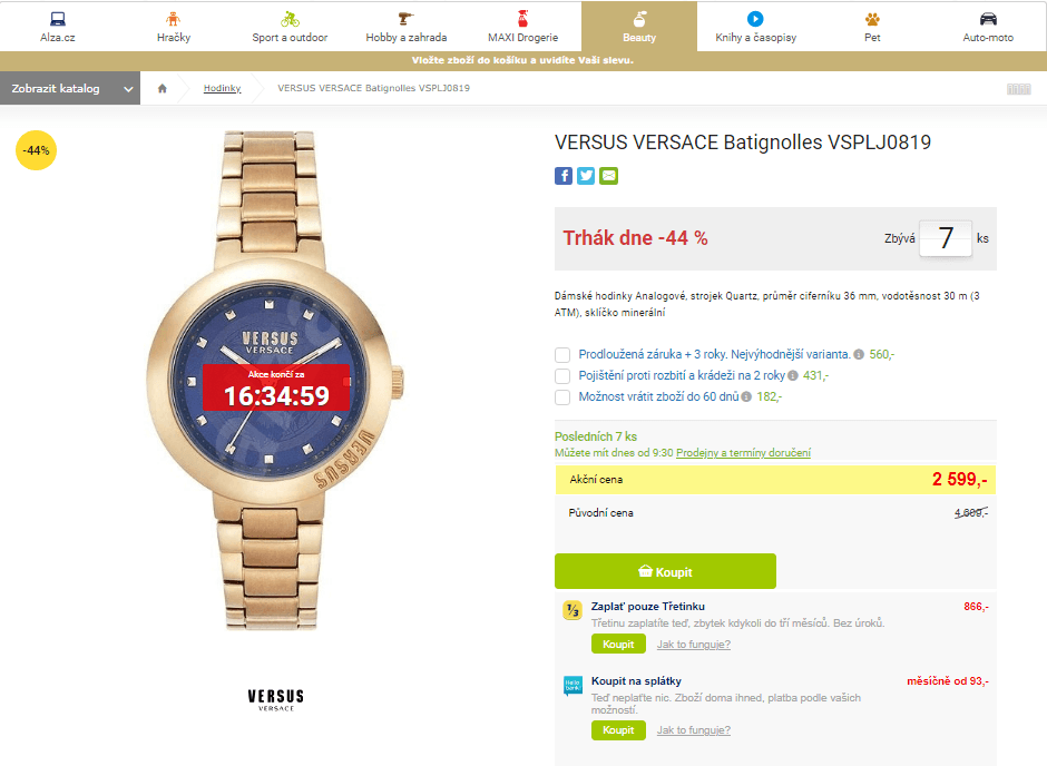 Dámské hodinky Versus Versace VSPLJ0819