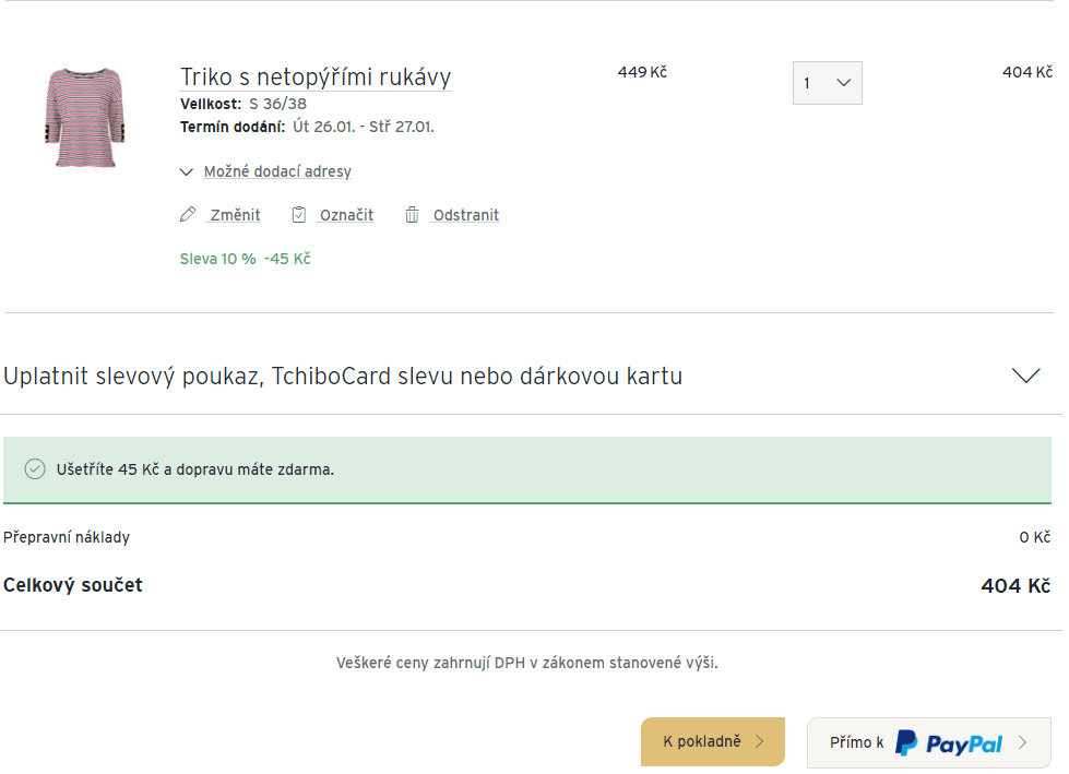 Sleva 20% + doprava zdarma