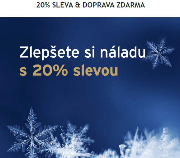 Sleva 20% + doprava zdarma