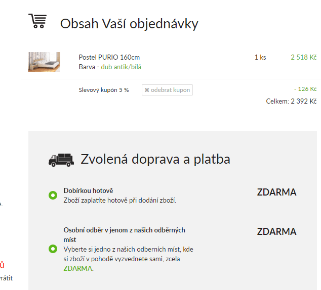 Sleva 50% na postele + 5% kód