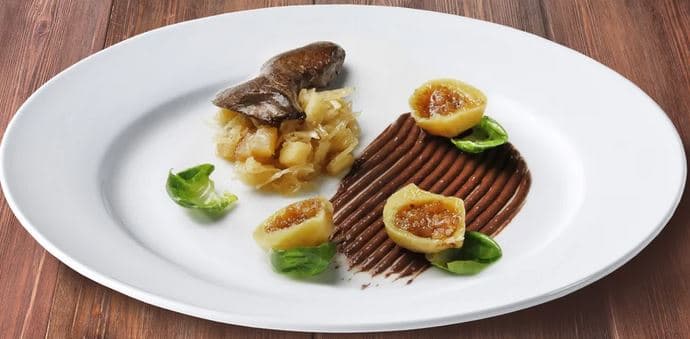 3chodové moderní české menu pro 2 osoby 