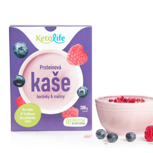 Proteinové kaše Ketodiet - 5 porcí