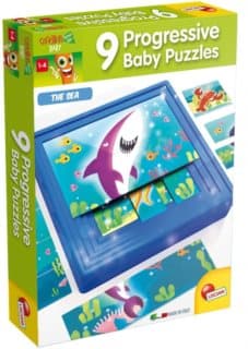 Progresivní puzzle Moře Lisciani 9v1