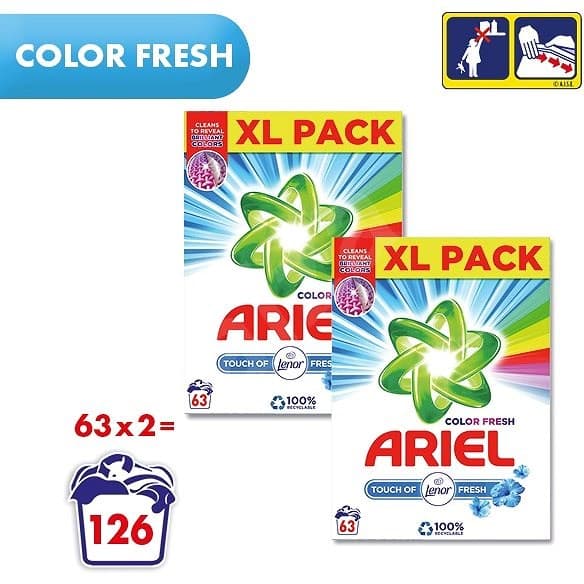 ARIEL Color Fresh 2x4,7 kg (126 PD)