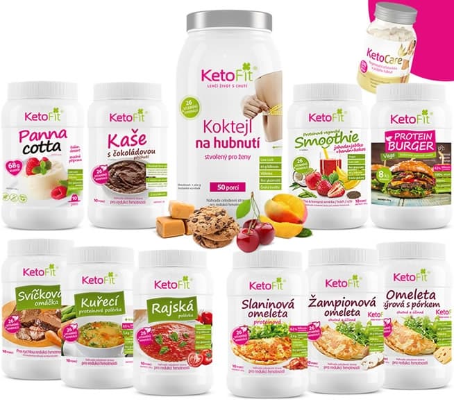 Ketonová dieta na 4 týdny, 142 porcí
