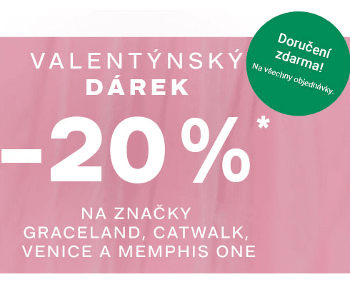 Extra sleva 20% na vybrané značky