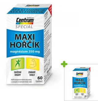 Maxi Hořčík Centrum 60 tablet
