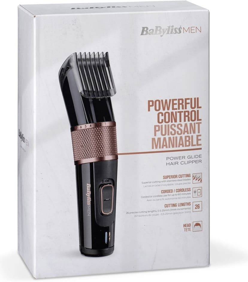 Zastřihovač vlasů BaByliss, 0,5-25 mm
