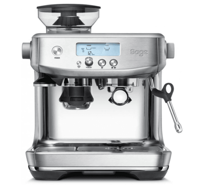 Pákové espresso Sage, mlýnek, LCD