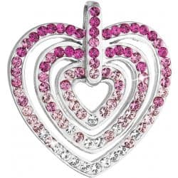 Stříbrný přívěsek s krystaly Swarovski