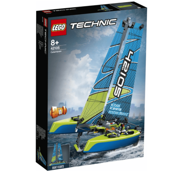 Lego Technic Katamarán, 404 dílů