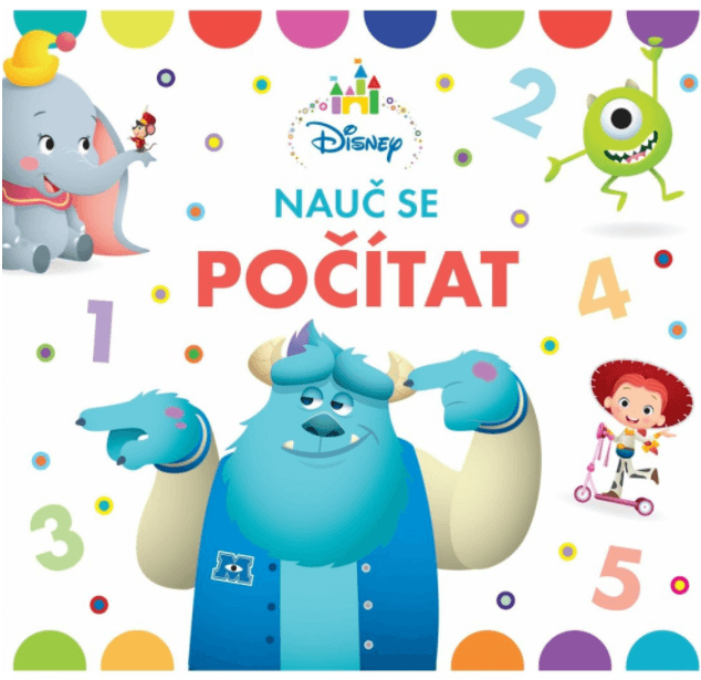 Kniha Nauč se počítat Disney