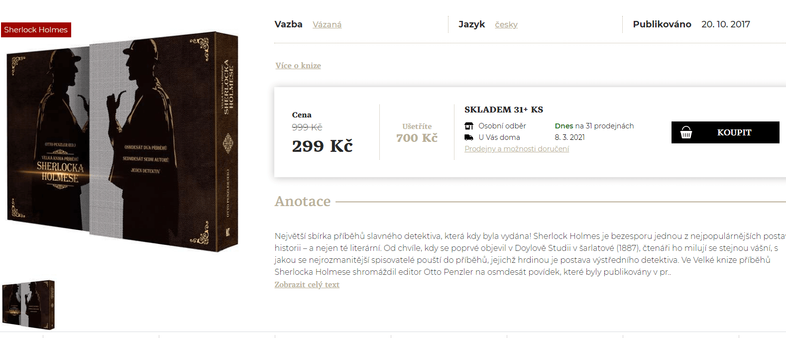 Velká kniha příběhů Sherlocka Holmese