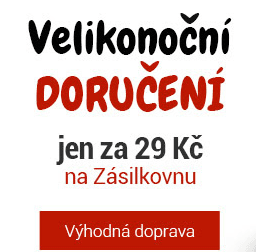 Doprava za 29 Kč na Zásilkovnu