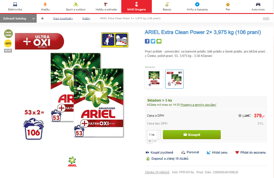 ARIEL Clean Power 2× 3,9 (106 PD)