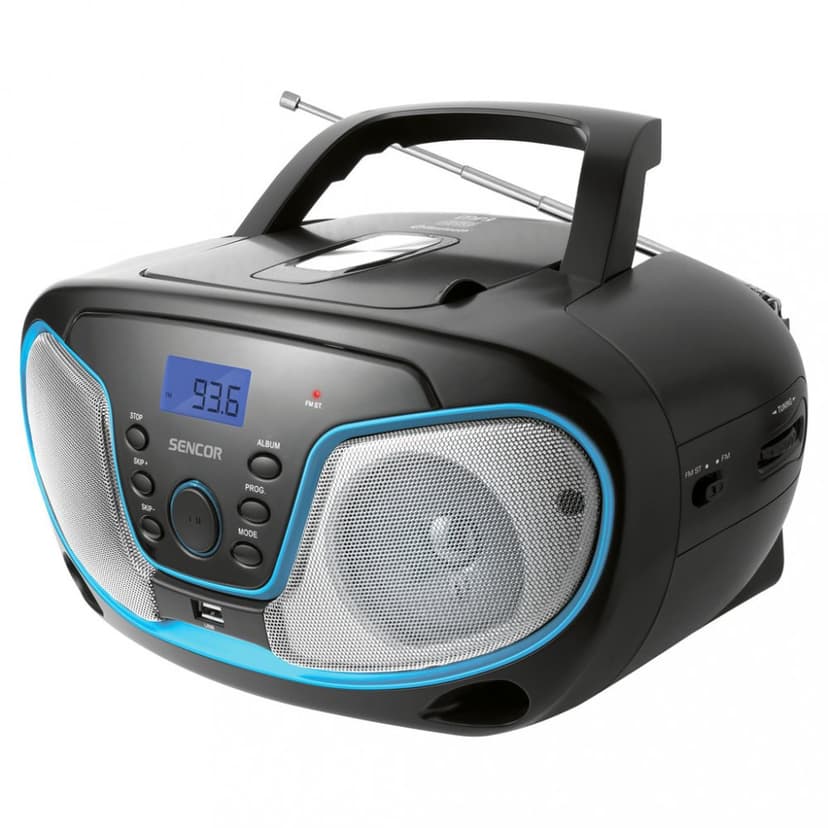 Radiomagnetofon Sencor, CD, BT, USB