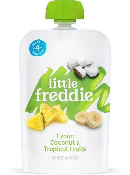 Little Freddie Kokos a tropické ovoce 6×100 g