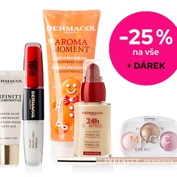 Dermacol - sleva 25% na vše + dárek