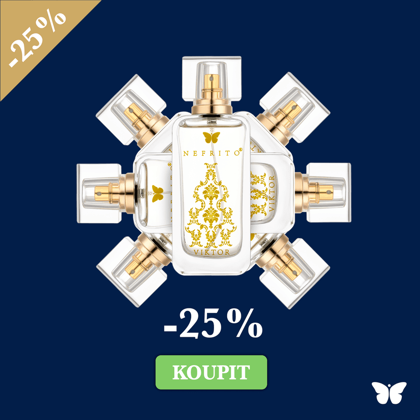 -25% Na všechny dámské parfémy NEFRITO®