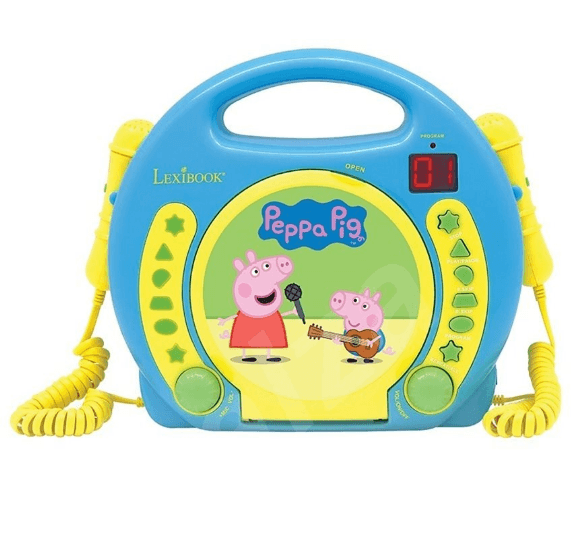 Přenosný CD přehrávač Peppa Pig