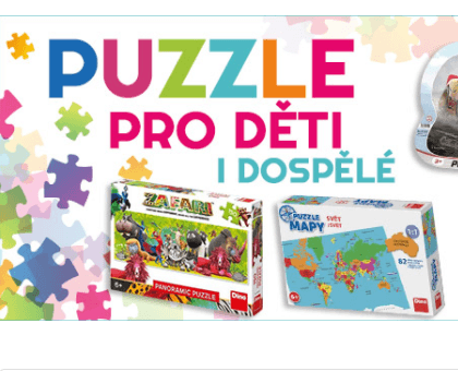 Akce 1+1 zdarma na puzzle