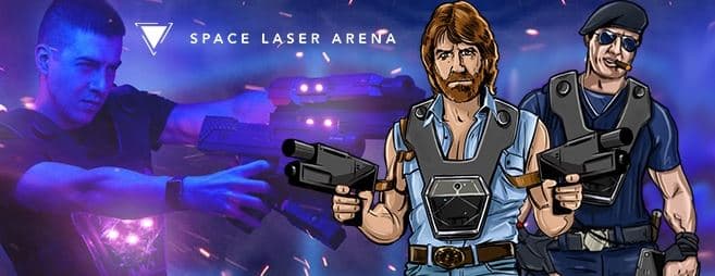 Space Laser Aréna vstup