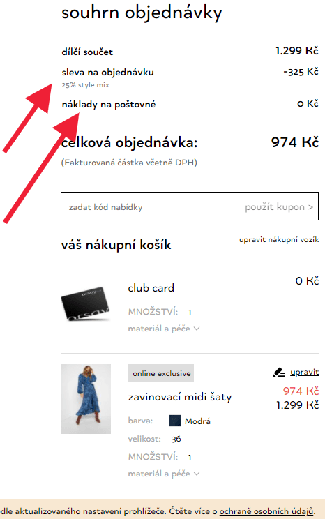 Sleva 25% na vybrané zboží + DZ