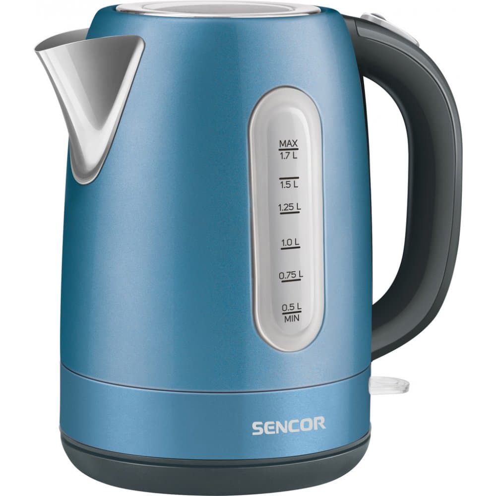 Rychlovarná konvice Sencor, nerez, 1,7l